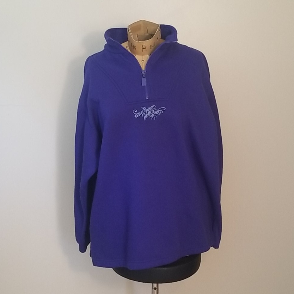 Basic Edition Blue/Purple Sweater - image 1